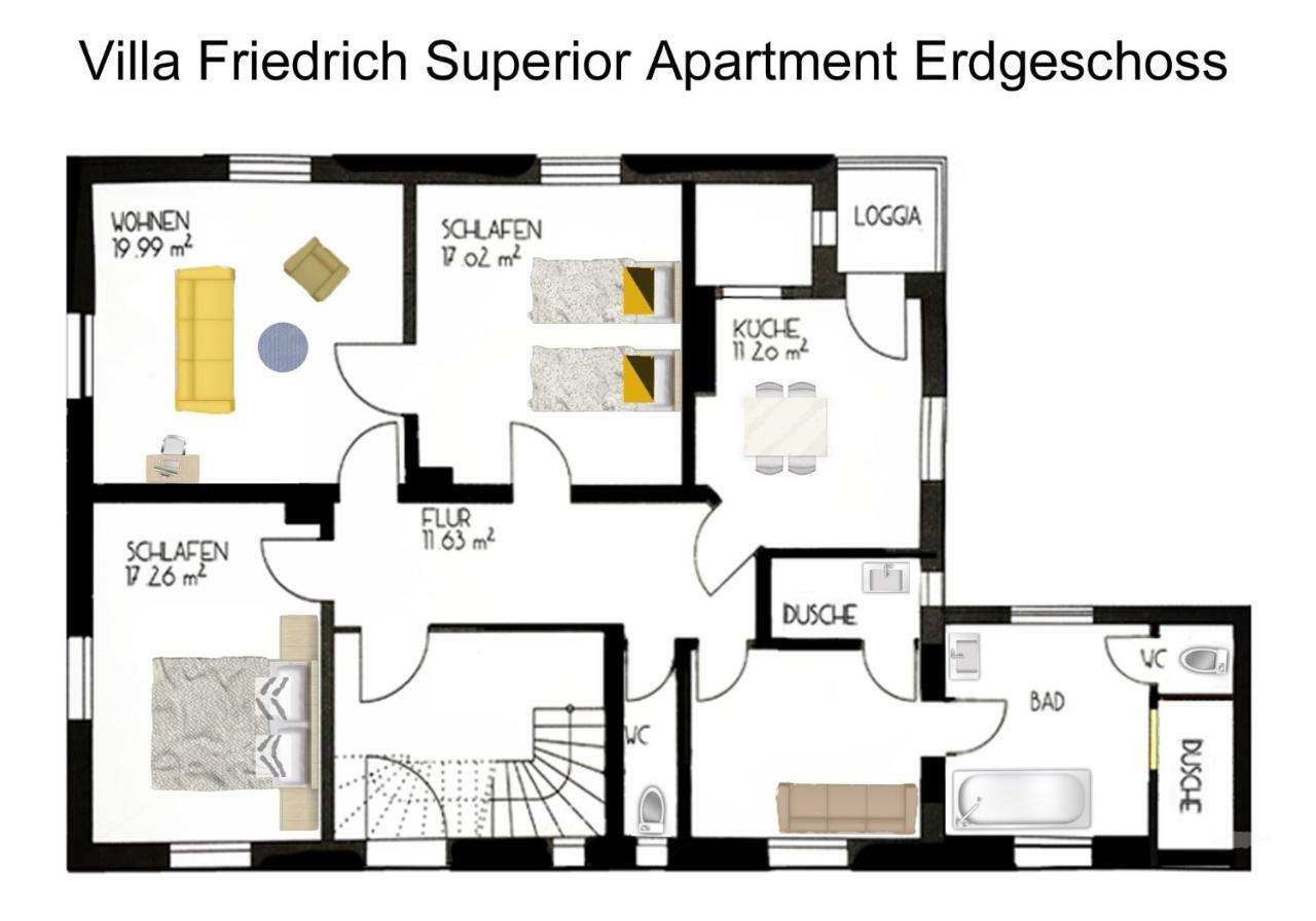 Villa Friedrich Bayreuth Kültér fotó